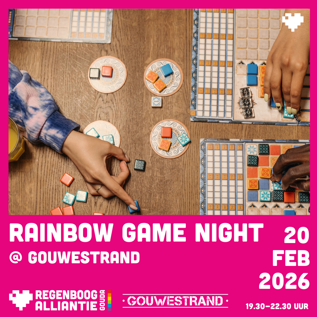 Rainbow game night op 20 feb 2026