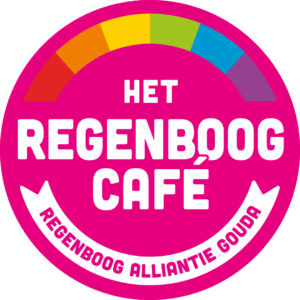 logo regenboogcafé gouda